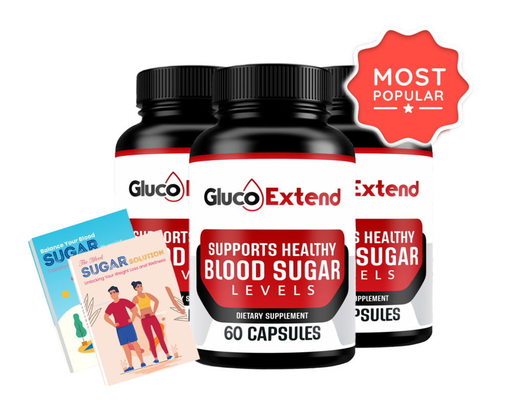 GlucoExtend - 3 bottles